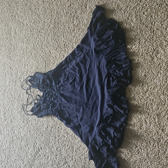 Free People Dresses & Skirts - Free People Adella Dress in Navy